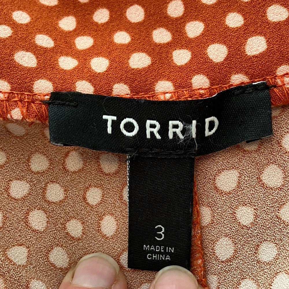 Torrid Polka Dot Skirt - Picture 4 of 8